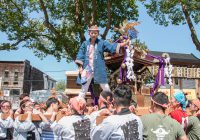 Photo of the Omikoshi at the 2016 Powell Street Festival taken by Lucas Lau