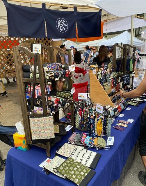 Japanese Summer Festival in Vancouver 2025 Japanese Canadian Festival 49th Powell Street Festival - Craft Vendor - Noriko & Co.