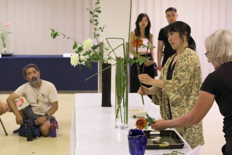 Matsuri Summer Festival Japanese Event Vancouver 2025 Powell Street Festival - Ikebana Japanese Flower Arrangement
