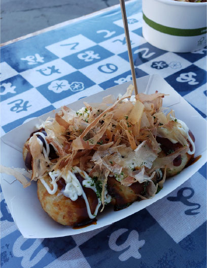 Hatchan Takoyaki Food Vendor Matsuri Summer Festival Japanese Event Vancouver Powell Street Festival