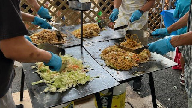 Tenrikyo Yonomotokai Food Vendor Matsuri Summer Festival Japanese Event Vancouver Powell Street Festival