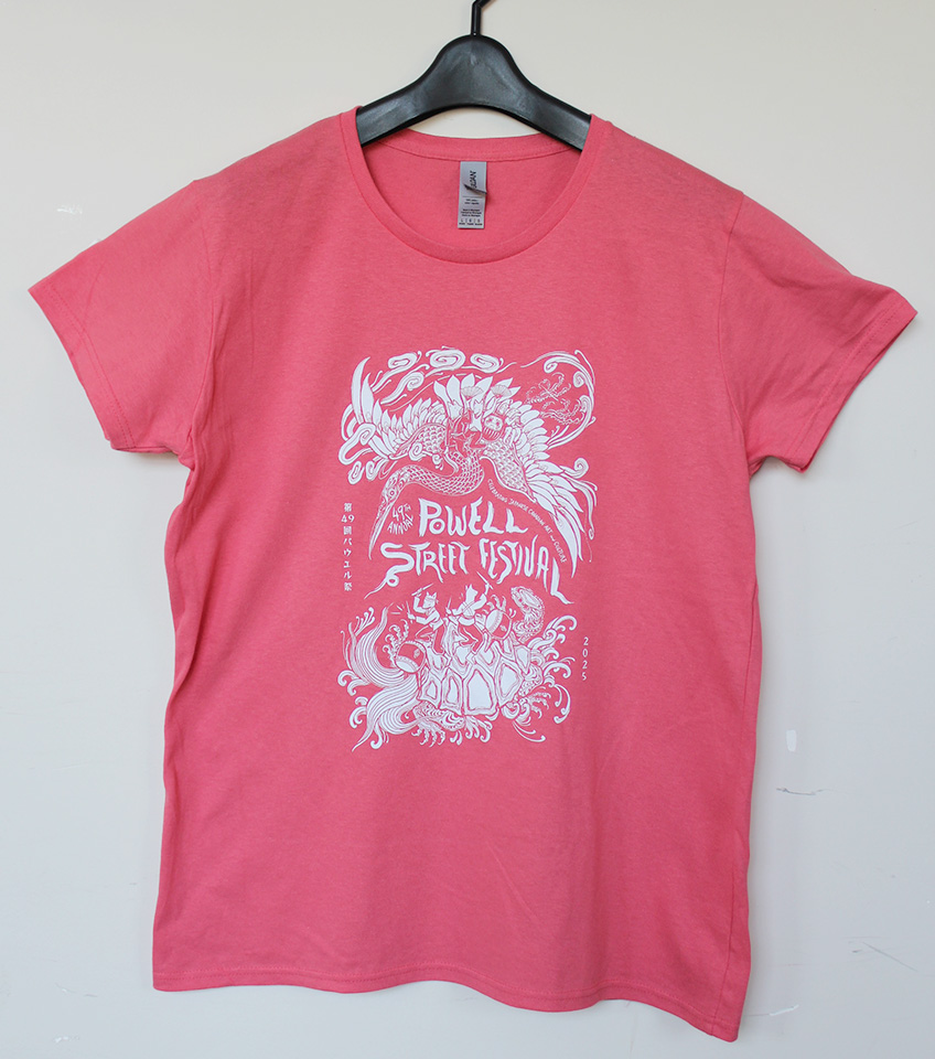 2025 Powell Street Festival Merch Adult Women's T-shirts silkscreen print