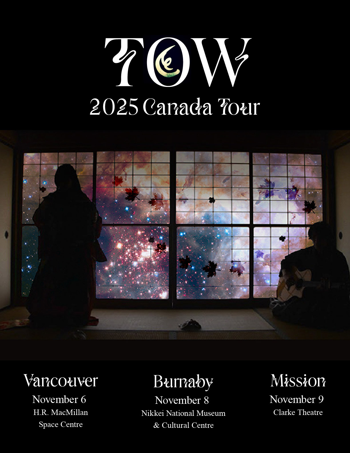 Tow Canada Tour 2025 in Vancouver, Burnaby, Mission