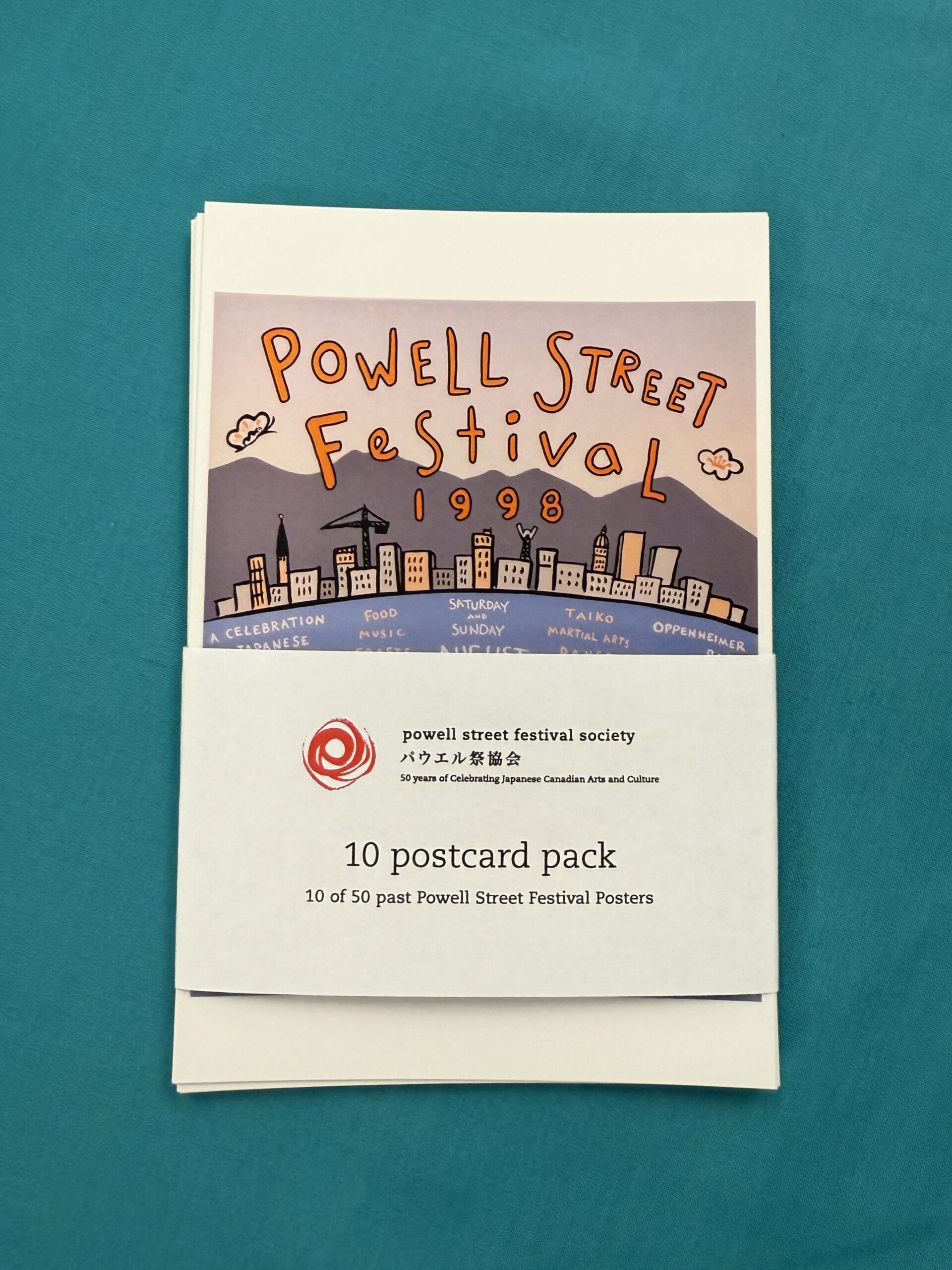 50th Anniversary Postcard Pack